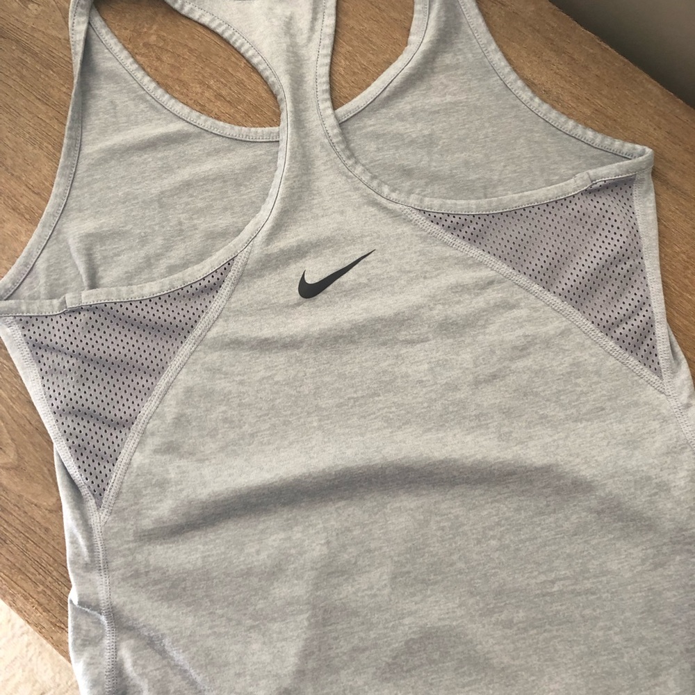 Nike Racerback Tank with Mesh Detail